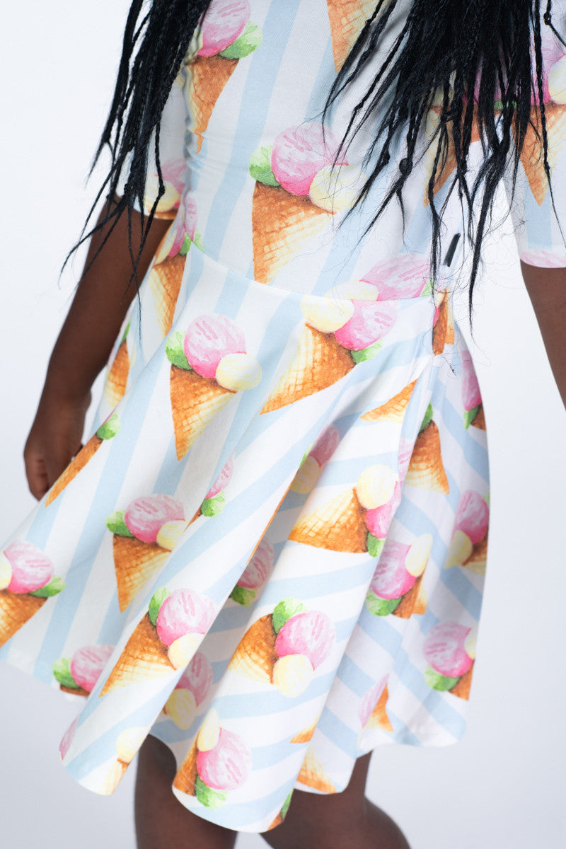 Rock Your Baby - Gelato Dreams Mabel Waisted Dress (sizes 2-7)