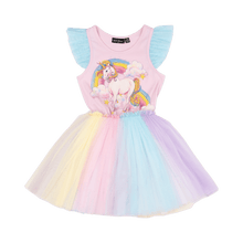 Rock Your Baby - Unicorn Rainbow Singlet Circus Dress