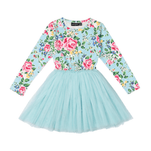 Rock Your Baby - Blue Garden Circus Dress (sizes 8-10)