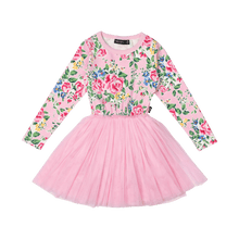 Rock Your Baby - Pink Garden Circus Dress (size 2-7)