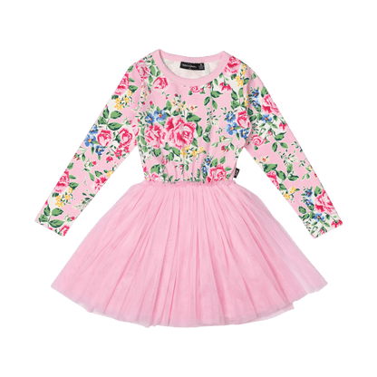 Rock Your Baby - Pink Garden Circus Dress (size 2-7)