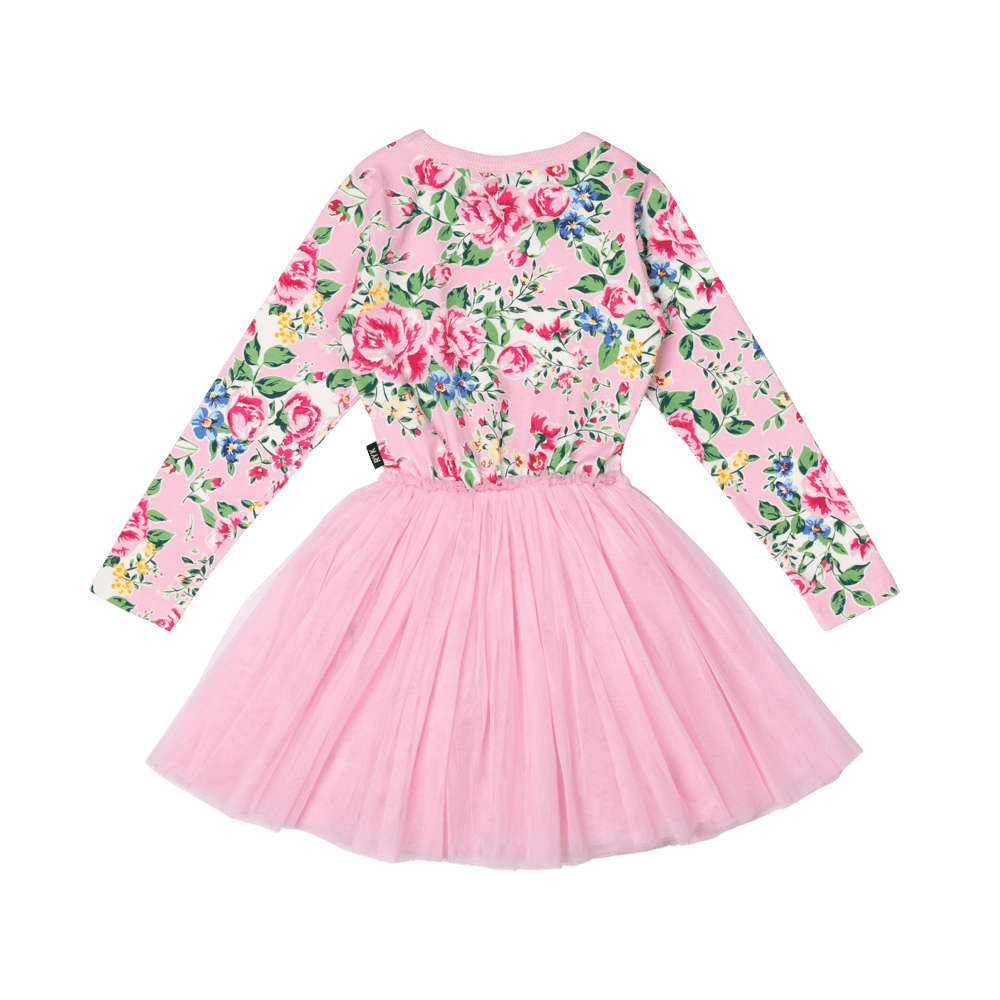 Rock Your Baby - Pink Garden Circus Dress (sizes 8-10)