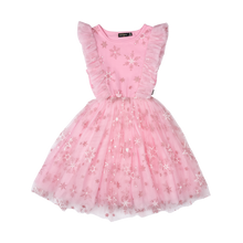 Rock Your Baby - Pink Snowflake Party Dress