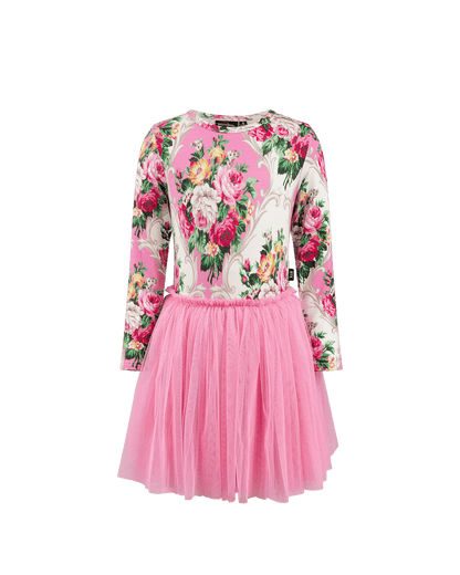 Rock Your Baby - Rosette Long Sleeve CIRCUS Dress