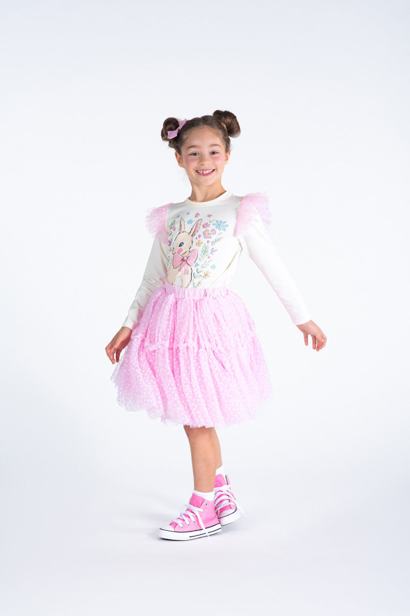 Rock Your Baby - Bunny Long Sleeve T-Shirt (sizes 8-12)