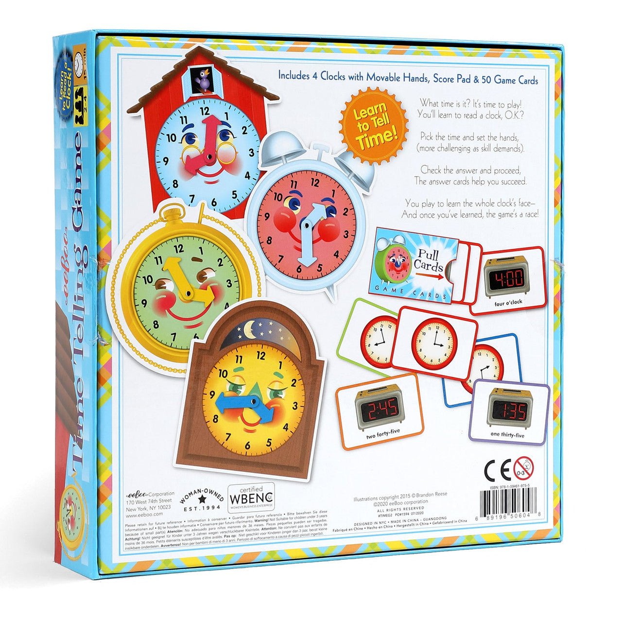 eeBoo - Time Telling Game