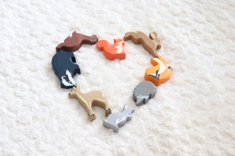Tender Leaf Toys - Red Squirrel Wooden Animal