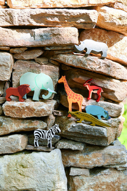 Tender Leaf Toys - Hippo Wooden Animal
