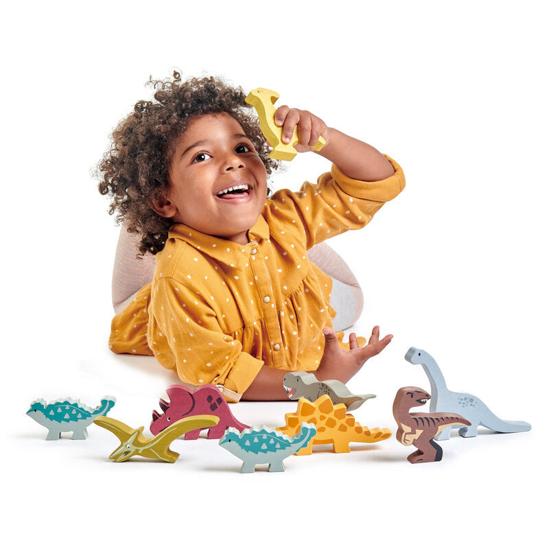 Tender Leaf Toys - Velociraptor Wooden Animal