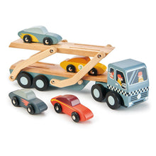 Tender Leaf Toys -  Wooden Car Transporter