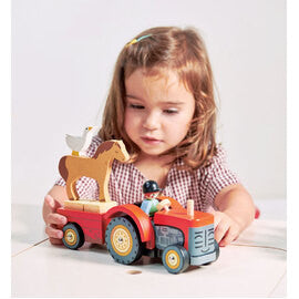 Tender Leaf Toys - Farmyard Tractor