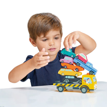 Tender Leaf Toys - Stacking Cars