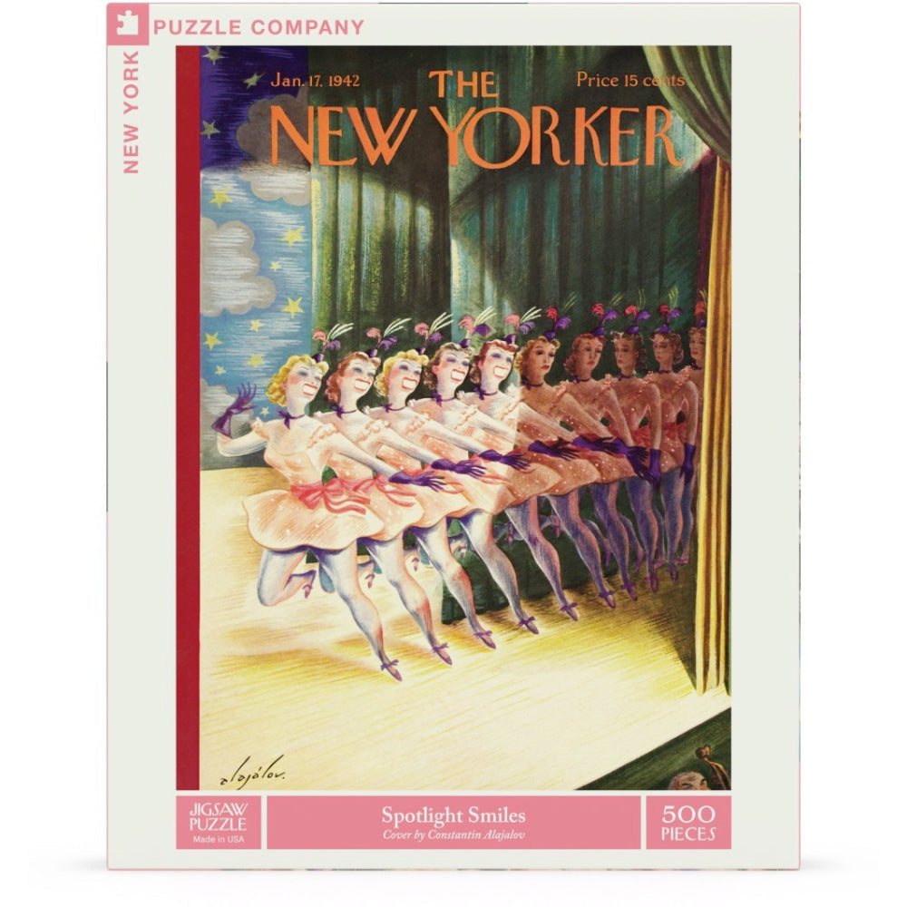 New York Puzzle Company 500pc - Spotlight Smiles Puzzle