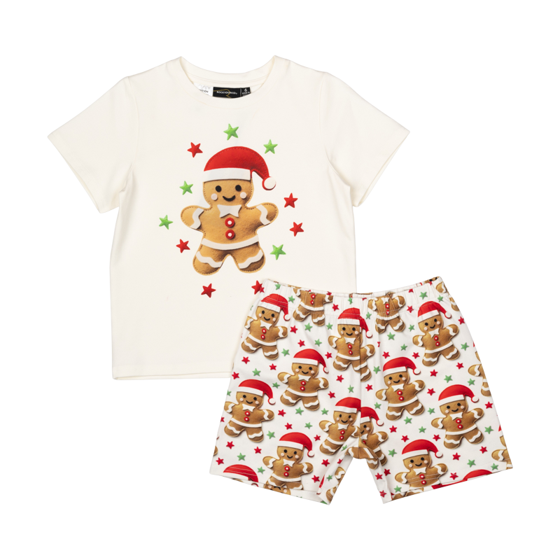 Rock Your Baby - Gingerbread Man Pyjama Set