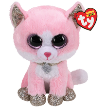 TY Beanie Boos Regular - Fiona the Pink Cat