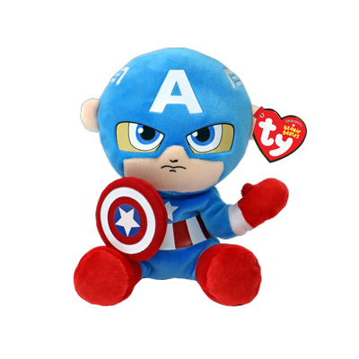 Ty Soft Beanie Babies Regular - Captain America