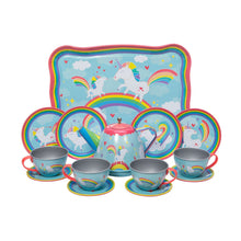 Schylling - Unicorn Tin Tea Set