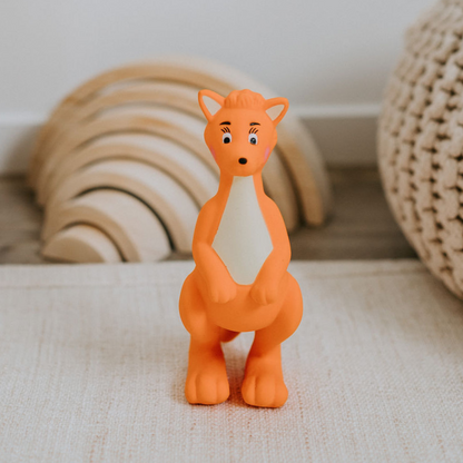 Mizzie The Kangaroo Natural Rubber Teething Toy