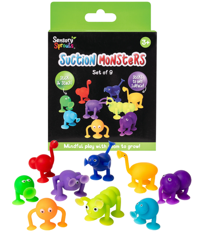 Sensory Sprouts - Suction Monsters