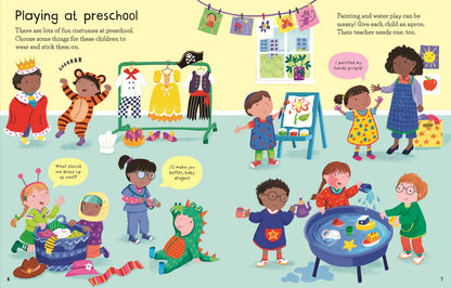 Usborne - First Sticker Book - Getting Dressed