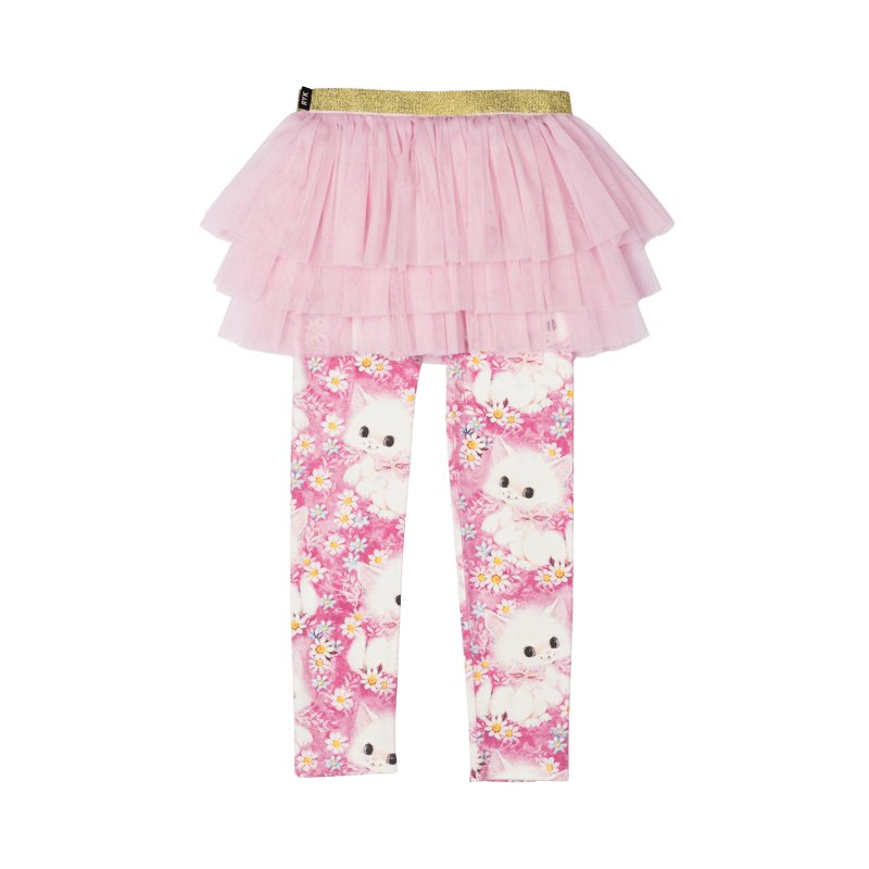 White Kitten Circus Tights