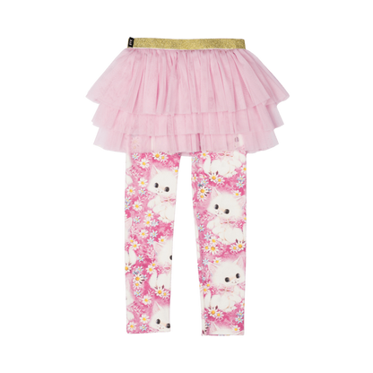 White Kitten Circus Tights