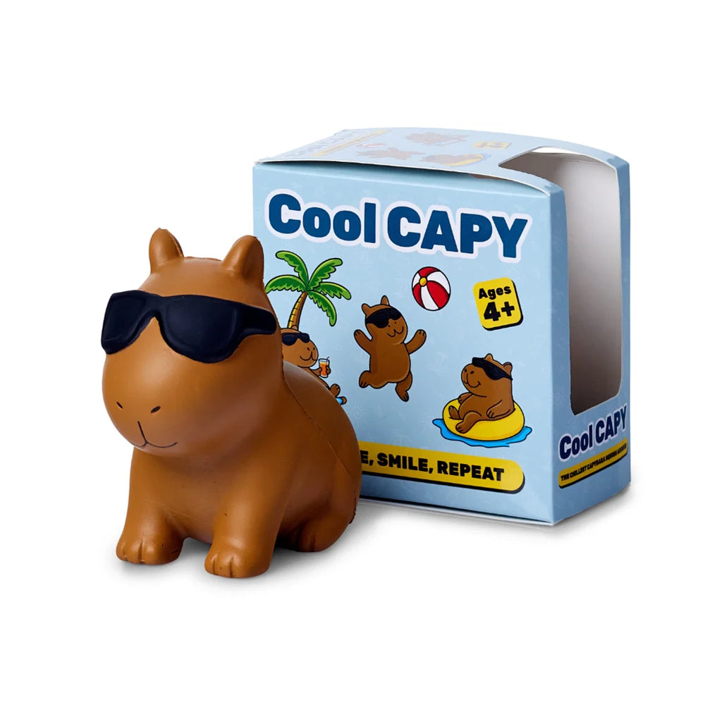 Verney Cool Capy Squish Toy 12 Unit Display VE007DP