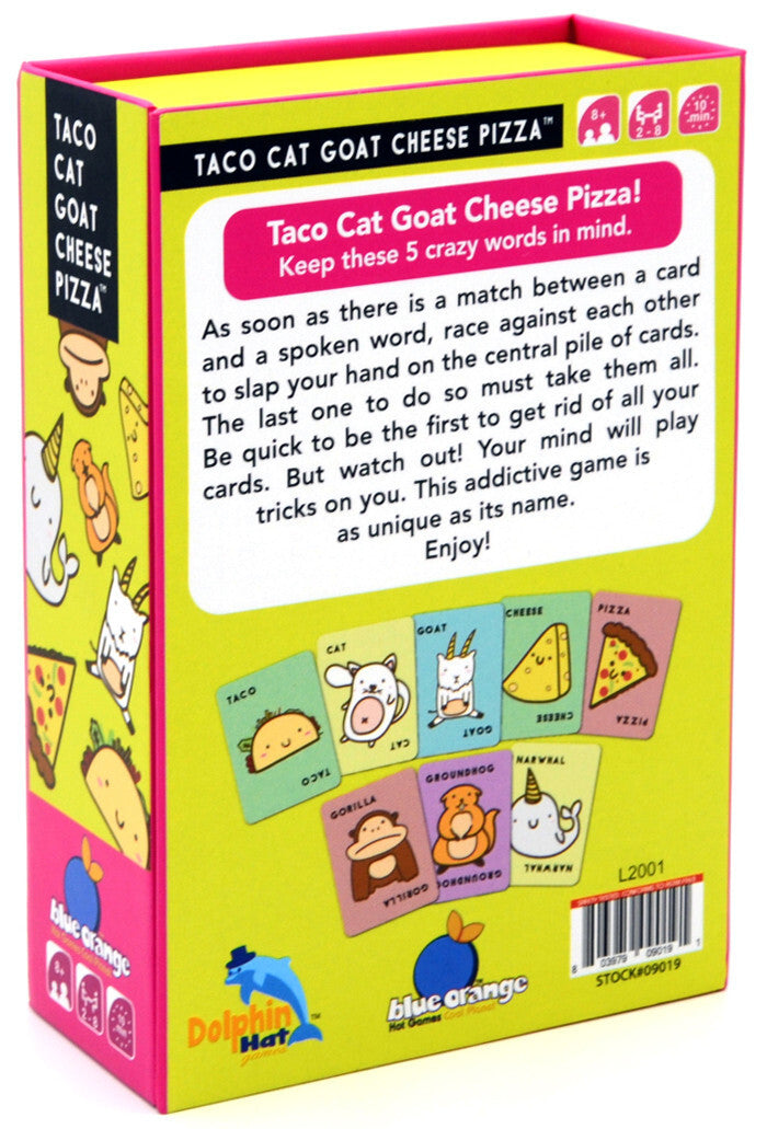 Blue Orange Games - Taco Cat Goat Cheese Pizza Game