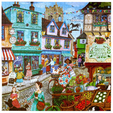 eeBoo 1000pc - Village by the Sea Puzzle