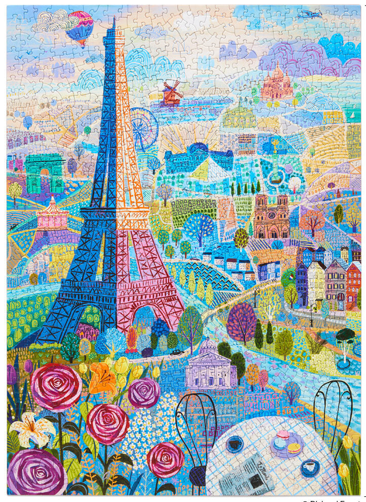 WerkShoppe 1000pc – Paris Puzzle