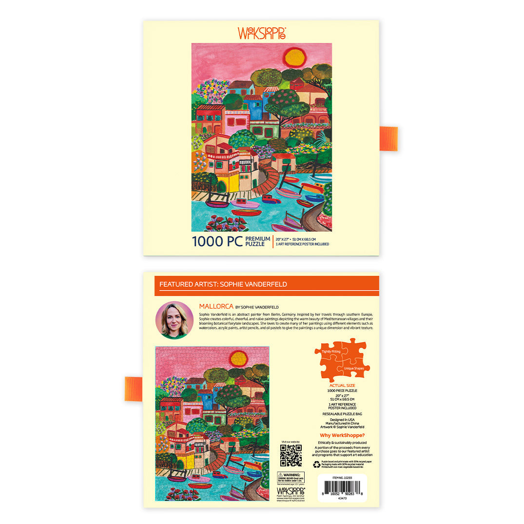 WerkShoppe 1000pc – Mallorca Puzzle