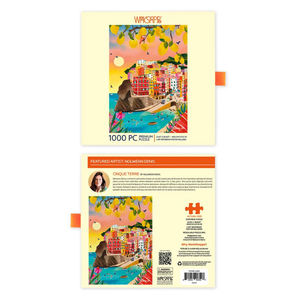 WerkShoppe 1000pc – Cinque Terre Puzzle