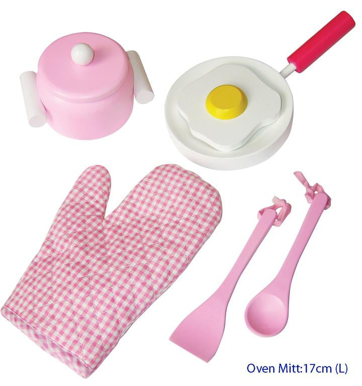 Fun Factory - Kitchen Cooking Set Pink 7pc