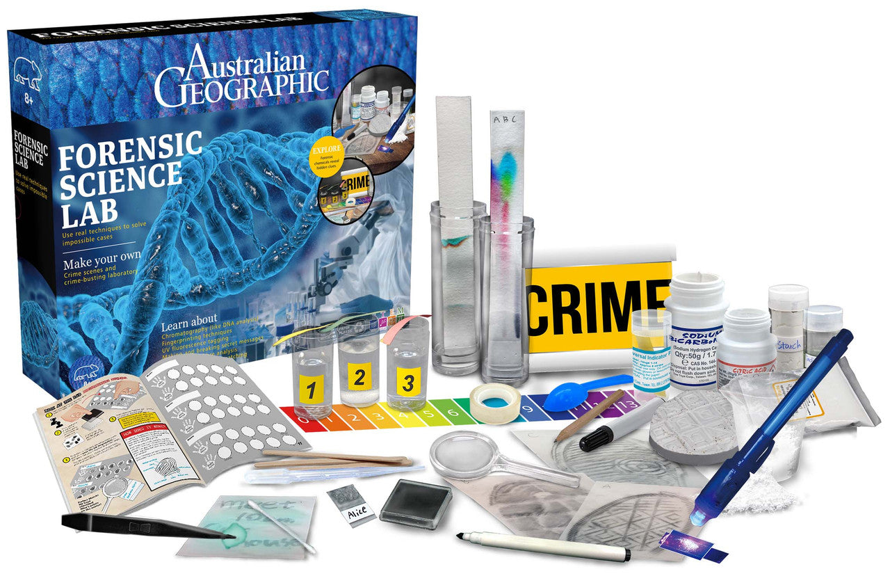 Australian Geographic - Forensic Science Lab