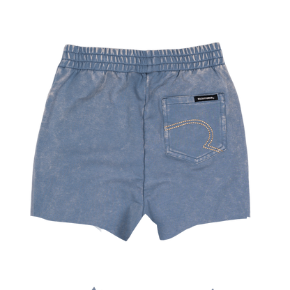 Rock Your Baby - Blue Wash Stripe Shorts