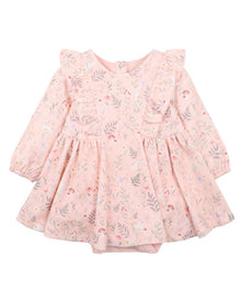 Bébé - Ciara Print Overlay Dress (sizes 00-2)
