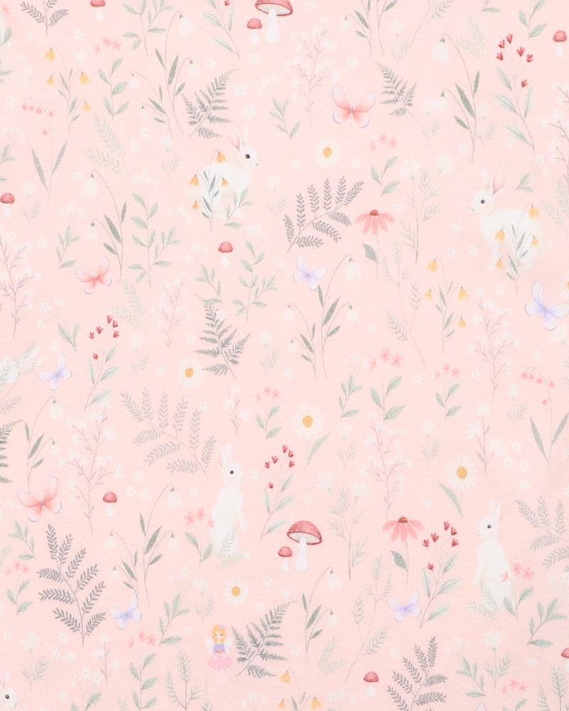 Bébé - Ciara Print Overlay Dress (sizes 00-2)