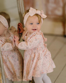 Bébé - Ciara Print Overlay Dress (sizes 00-2)