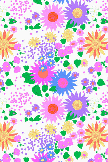 Milky - Sunshine Floral Bike Shorts