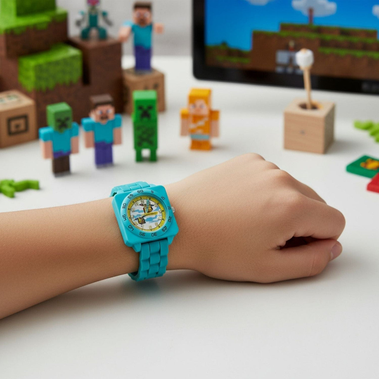 Minecraft Time Teacher Watch - Bee