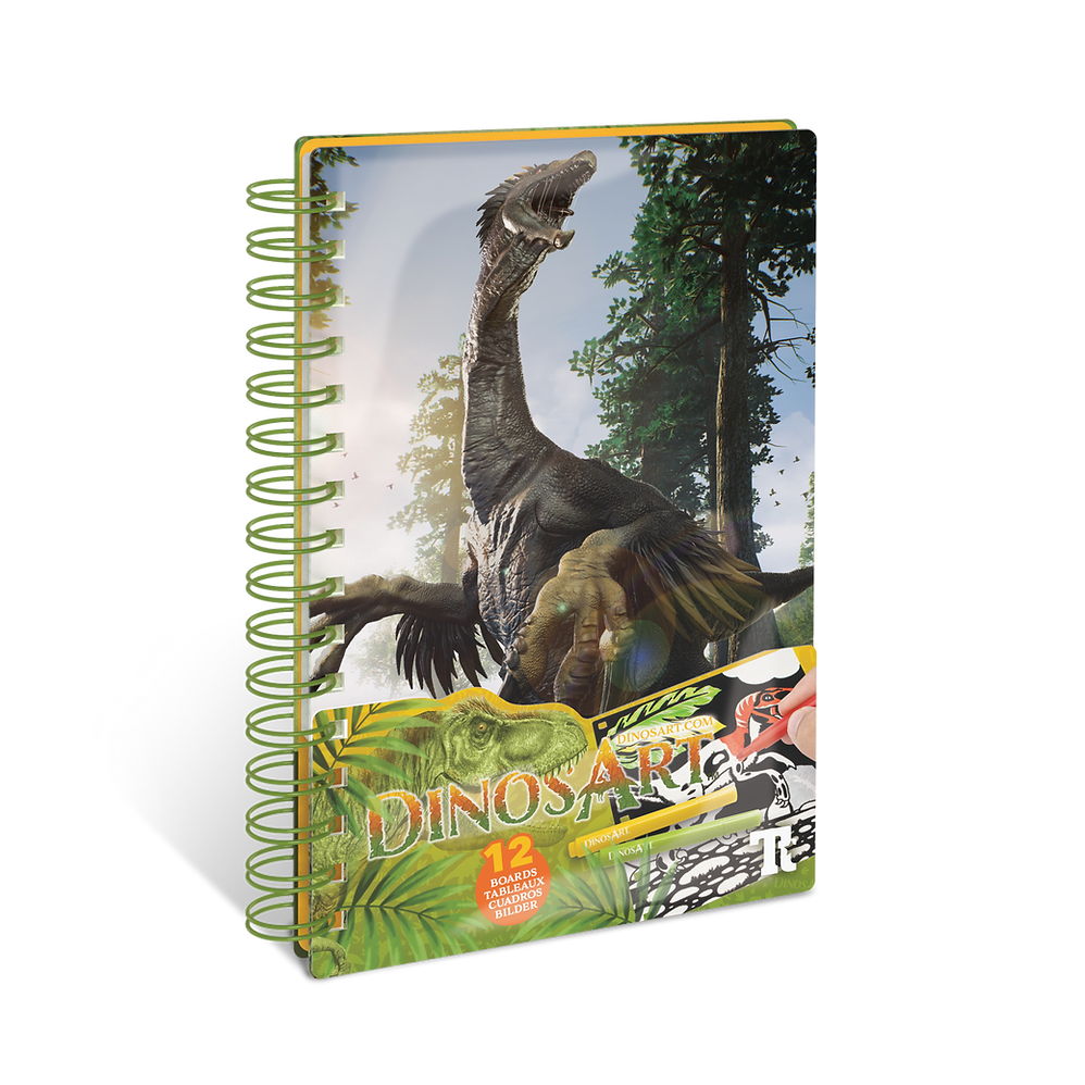 DinosArt - Small Creative Book - Velvet