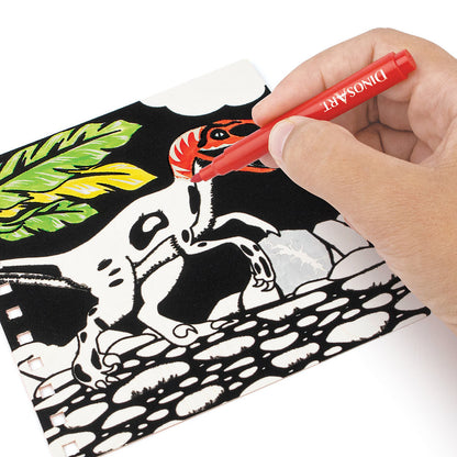 DinosArt - Small Creative Book - Velvet