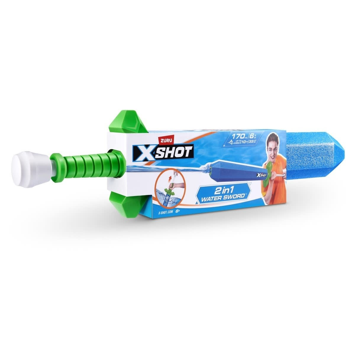 Zuru XSHOT - Water Blaster Sword 2 in 1