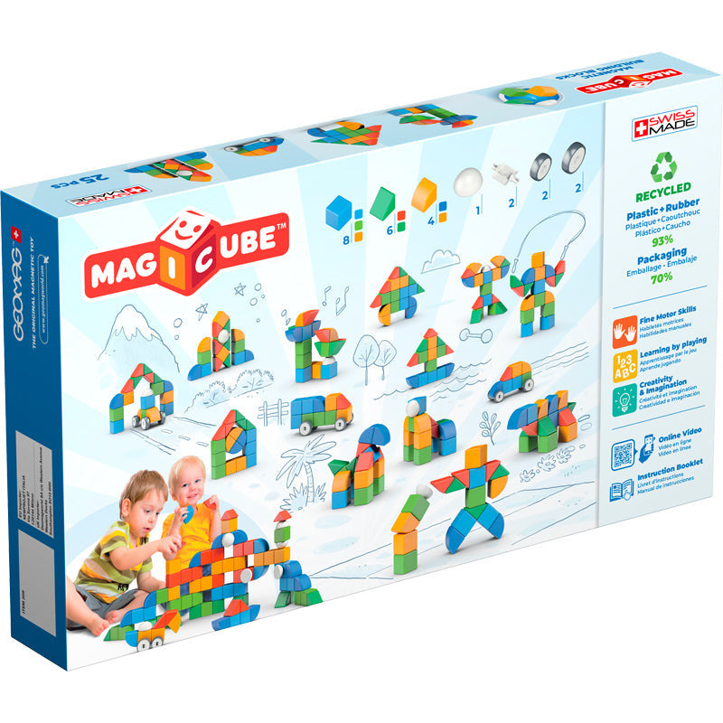 Geomag - Magicube Shapes Little World 25pcs
