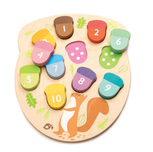 Tender Leaf Toys - How Many Acorns? Puzzle