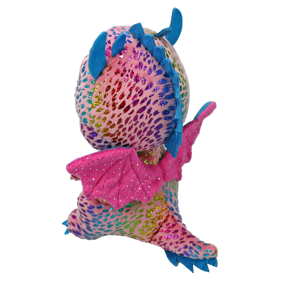 TY Beanie Boos Regular - Flint the Purple Dragon