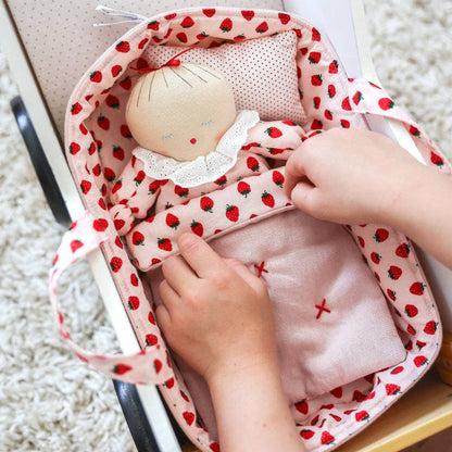 Baby Doll Carrier Set Strawberry