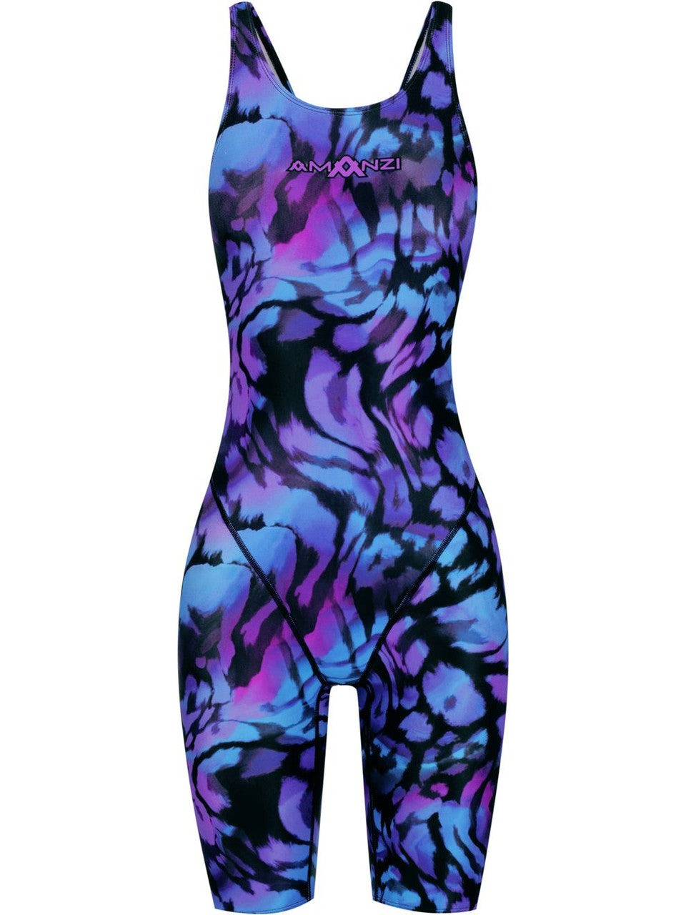 Amanzi - Active Kneelength One Piece Swimmers - Hazey