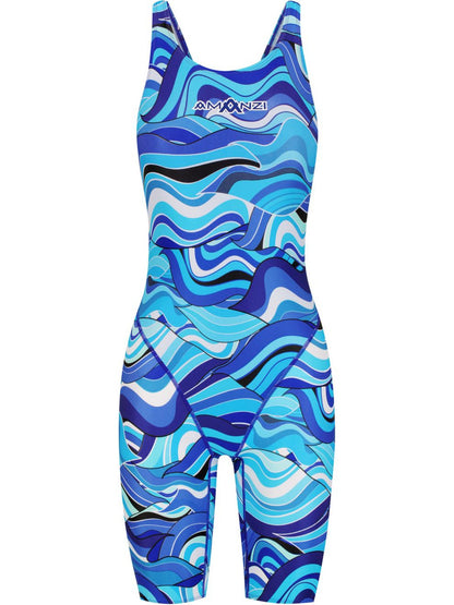 Amanzi - Active Kneelength One Piece Swimmers - Seafire