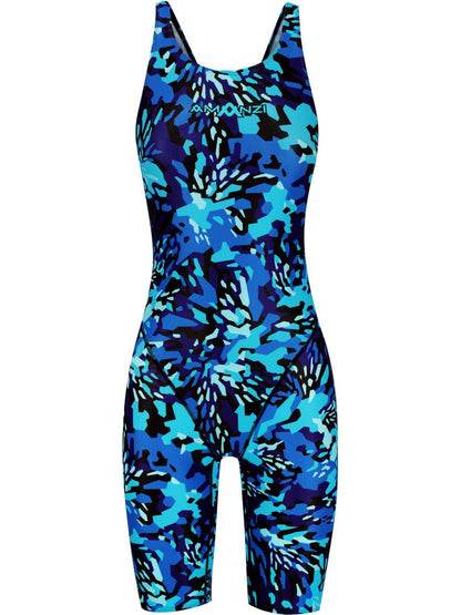 Amanzi - Active Kneelength One Piece Swimmers - Subzero
